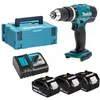Image de Perceuse à percussion 18V LXT (3x3,0 Ah) en MAKPAC - MAKITA DHP453RF3J