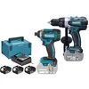 Image de ENSEMBLE DE 2 MACHINES MAKITA (DDF458 + DTD152) -DLX2144TJ1