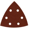 Image de 10 FEUILLES TRIANGULAIRES MAKITA ABRASIVES 94 MM GRAIN 180 -P33314