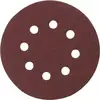 Image de Papier abrasif à velcro, Ø 125mm, K80, Feuille abrasive
