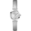 Image de Guess Array Montre Femme Acier Cuir Argenté GW0614L1