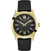 Image de GUESS Hommes Analogique Quartz Montre avec Bracelet en Cuir GW0628G2