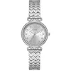 Image de GUESS Enchantment Montre analogique pour Femme - Largeur du boîtier : 32 mm - Argenté, Argenté, Classique