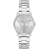 Image de Guess Roxy GW0987L1 Montre pour Femme en Acier Inoxydable 36 mm Bracelet en Acier Inoxydable argenté 3 Bar Cadran argenté