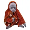 Image de Wild Republic Mom and Baby Jumbo Orang-outan, Animal en Peluche, 76 cm, Idée Cadeau pour Enfants, Animal en Peluche, Jouet Écologique, Rembourré de Bouteilles d’Eau Recyclées