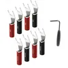 Image de Fiches bananes Audioquest Fourche SureGrip 100 Silver (lot de 8)