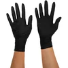 Image de Black Mamba Gants Nitrile, à l'atelier d'entretien (Lot de 100)-Noir-Taille S