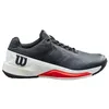 Image de Wilson Rush Pro 4.0 Chaussures de Tennis Black/White/Poppy Red 45 1/3