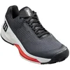 Image de Wilson Rush Pro 4.0 Chaussures de Tennis Black/White/Poppy Red 47 1/3