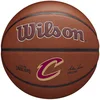 Image de Wilson Ballon de Basket, NBA Team Alliance, Cleveland Cavaliers, Extérieur et Hall de Sport, Revêtement PureFeel, Taille : 7, Brun