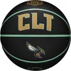 Image de Wilson NBA Team City Collector Charlotte Hornets WZ4016404ID Ballon de Basketball Unisexe Noir 7 EU