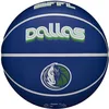 Image de Wilson NBA Team City Collector Dallas Mavericks WZ4016407ID Ballon de Basketball Unisexe Bleu 7 EU