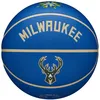 Image de Wilson NBA Team City Collector Milwaukee Bucks WZ4016417ID Ballon de Basketball Unisexe Bleu 7 EU