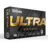 Image de WILSON 23' Ultra Distance Golf Balls - 15 Pack, White
