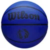 Image de WILSON NBA Team Tribute Solid, Ballon de Basket, Coutures Professionnelles, Stabilité à l'Air et Revêtement Performant, Extérieur, Équipe: Miami Heat, Couleur: Vert, Taille: 5
