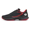 Image de WILSON Hurakn Lite Chaussures de Padel pour Homme, Design Élégant, Respirabilité, Soutien Dynamique, Adhérence Fiable, Couleur : Noir/Infrarouge/Blanc, Taille : 10 1/2