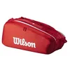 Image de Wilson Super Tour Red Sac à Dos de Tennis Rouge/Blanc Peut contenir jusqu'à 2 Raquettes