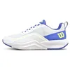 Image de Wilson Hommes Rush Pro Lite Chaussures De Tennis Chaussures Toutes Surfaces Blanc-Bleu EU 42 2/3 Neu