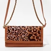 Image de Kate Lee - Pochette en Cuir Meryl marron - 24x12.5x3 cm OS