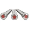 Image de Set de Chevilles Liquid Metal Chrome Point Rouge