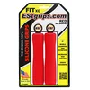 Image de ESI Grips ESI_FITXCR Paire de Poignées en silicone pour Cintre VTT - Rouge