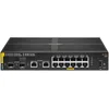 Image de Hewlett Packard Enterprise Aruba 6100 12G Class4 PoE 2G/2SFP+ 139W Géré L3 Gigabit Ethernet (10/100/1000) Connexion Ethernet, supportant l'alimentation Via ce Port (PoE) 1U Noir