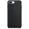 Image de Coque en silicone Apple Noire pour iPhone 7 Plus et iPhone 8 Plus en occasion ou reconditionné
