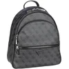 Image de GUESS Manhattan Grand sac à dos pour femme, taille unique, Coal Logo, Taille unique
