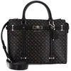 Image de GUESS Emilee Luxury Satchel Mocha Logo