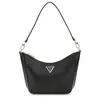 Image de GUESS Eco Gloriana Top Zip Shoulder Bag Black