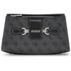 Image de GUESS Femme Nolana Crossbody Top Zip Bandoulière, Logo Charbon, Taille Unique