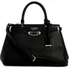 Image de GUESS Silvye Luxury Satchel Sac à dos pour femme, Noir, Taille unique