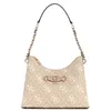 Image de GUESS Izzy Top Zip Shoulder Bag, Sand Logo