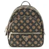 Image de GUESS sac à dos de loisirs Manhattan II Backpack Mocha Logo marron foncé