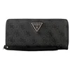 Image de Guess Femme Portefeuille Zip Around Laurel Ii Slg Large Zip Around Noir Anthracite