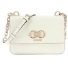 Image de GUESS Salinge Flap Crossbody Bag Cream White
