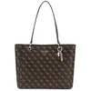 Image de GUESS Noelle II Tote Bag Brown Logo