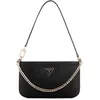 Image de GUESS Noelle Ii Mini Top Sac à bandoulière zippé pour femme Noir, Noir, Taille unique