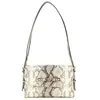 Image de GUESS Lefia Flap Shoulder Bag, Sac à bandoulière Femmes, Naturel, Taille Unique