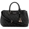 Image de GUESS Katya Girlfriend Satchel Coal Logo