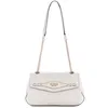 Image de GUESS Katya Convertible Crossbody Flap, Sac à bandoulière Femmes, Logo Blanc, Taille Unique