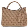 Image de GUESS Brenton Girlfriend Satchel Latte Logo