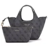 Image de GUESS Calista 2 in 1 Mini Tote Coal Logo