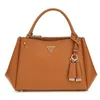 Image de GUESS Nastra Multi Comp Satchel Caramel