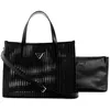 Image de GUESS Femme Brigitta 2 in 1 Tote Sac à Main, Noir, Taille Unique