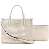 Image de GUESS sac à main sac à épaule bandoulière Brigitta 2 in 1 Tote Shell beige