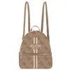 Image de GUESS sac à dos de loisirs Manhattan II Large Backpack Latte Logo marron clair