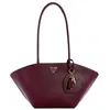 Image de GUESS Femme Bolena Shoulder Satchel Cartable, Bordeaux, Taille Unique