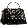 Image de GUESS sac à épaule bandoulière Giully II Top Handle Flap Black noir