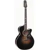 Image de Takamine EF-450C-TT Thermal Top Black Burst avec étui